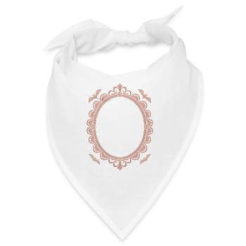 Blass ist meine Ästhetik - Bandana - Weiß - Vorne