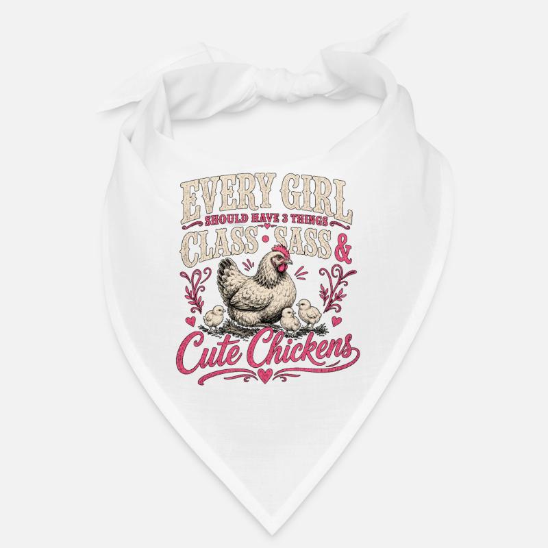 Every Girl Needs Class, Sass & Chicks Bandana
