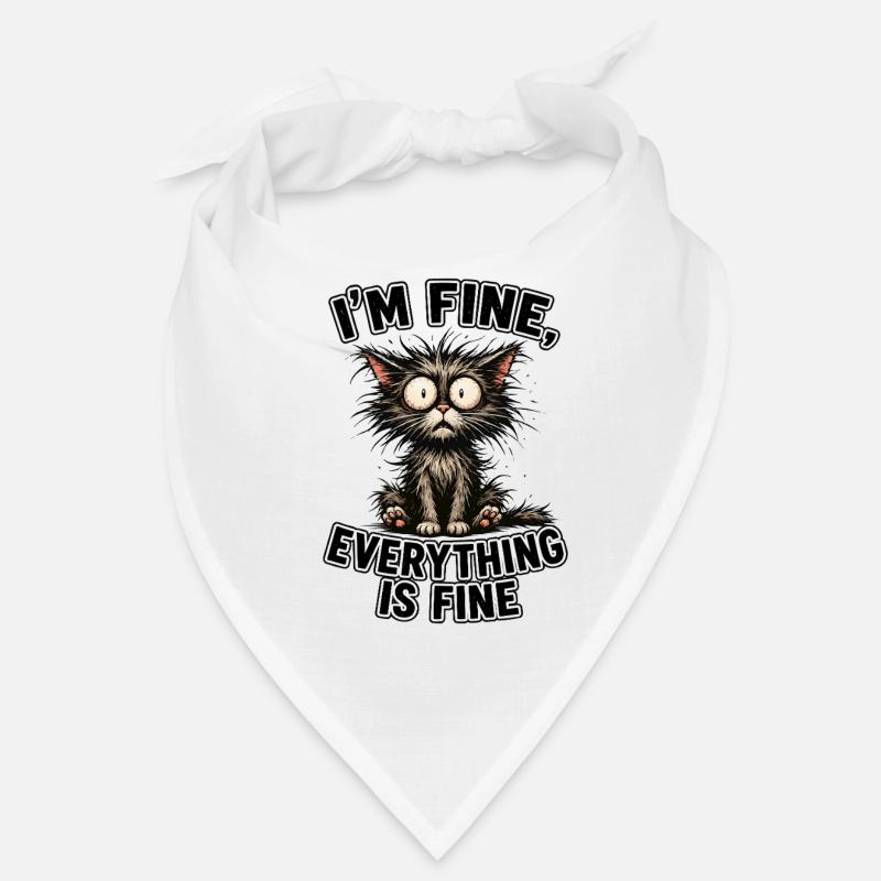 Katzenwitz: Everything is fine Bandana
