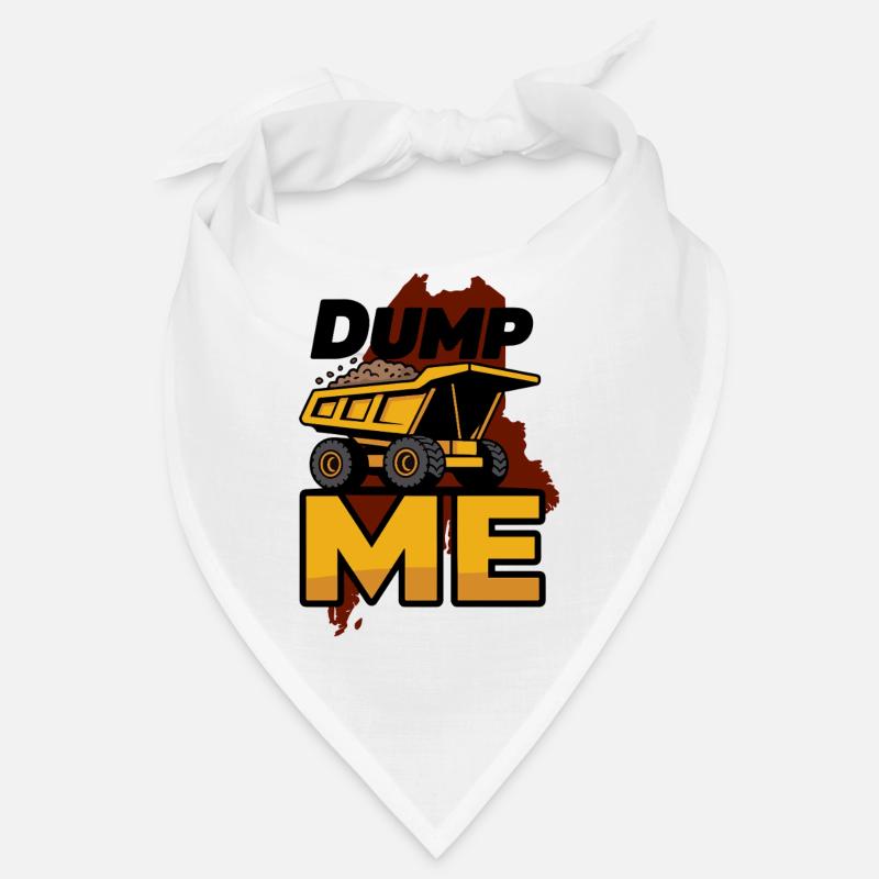 Dump Me: Bold Dump Truck Graphic Bandana