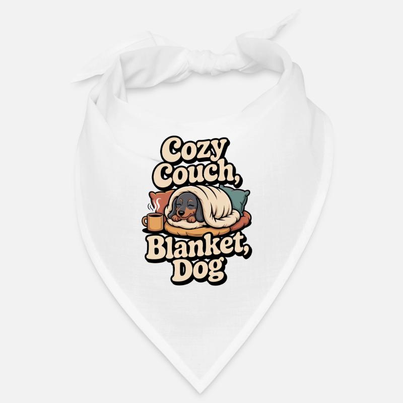 Teckel câlin Bandana
