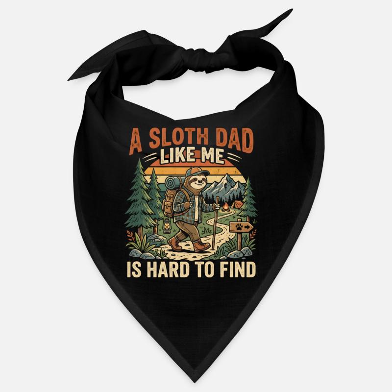 Sloth Dad Wanderabenteuer Bandana