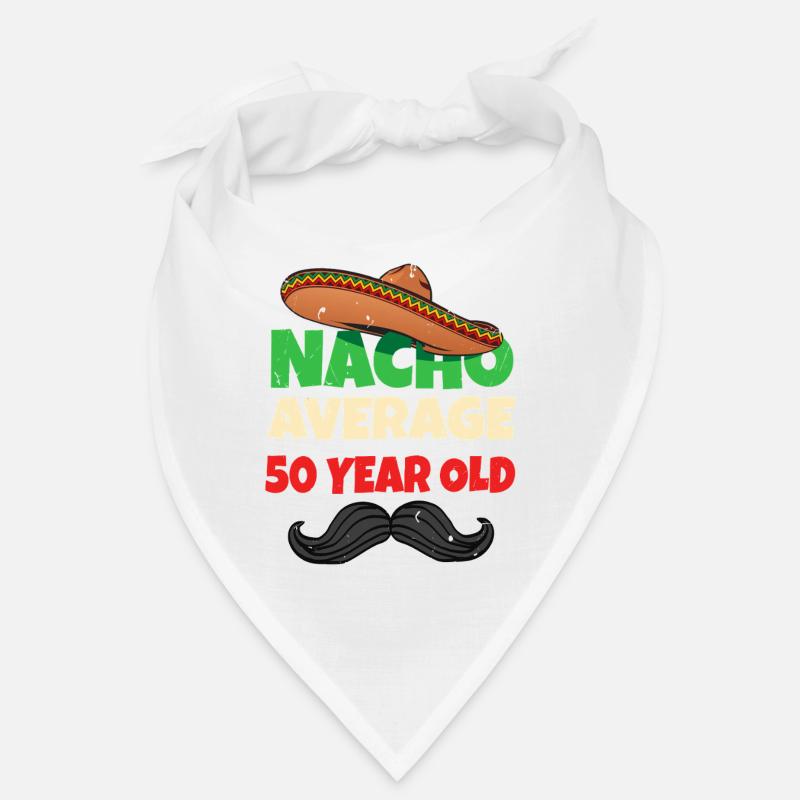 Nacho en moyenne de 50 ans Bandana