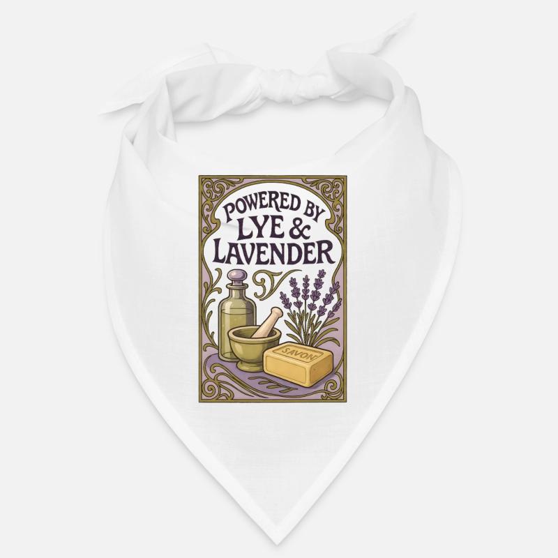 Lye & Lavender | Soap boiling Bandana