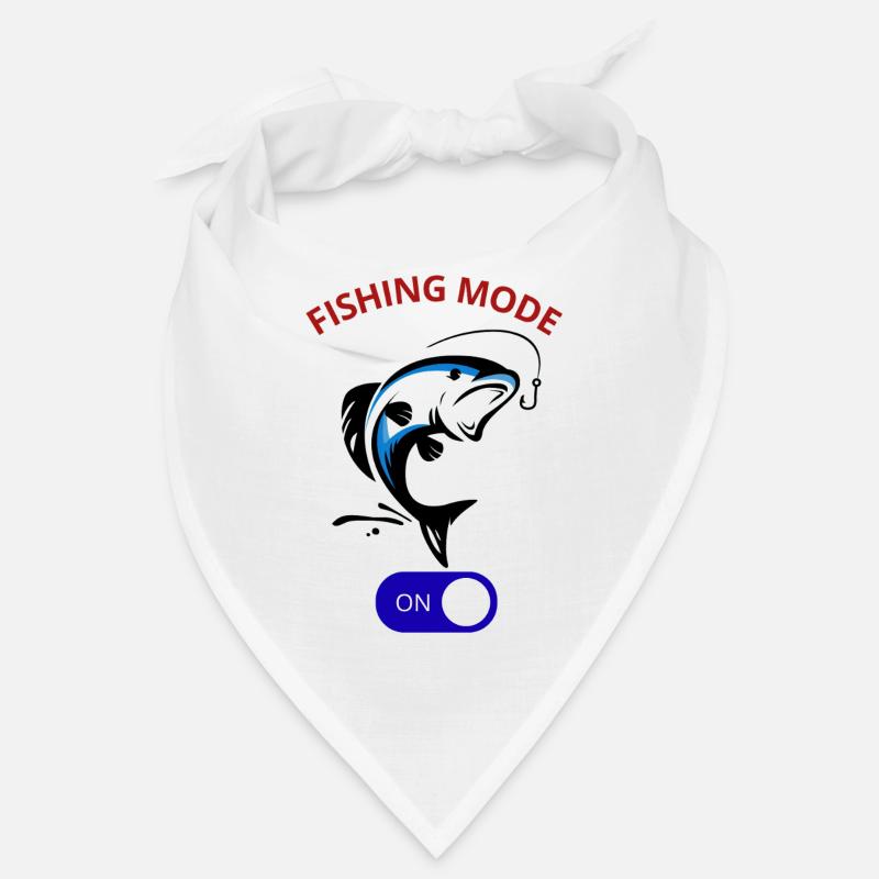 Angelmodus aktiviert Cool Angler Fish Hook Tee Bandana