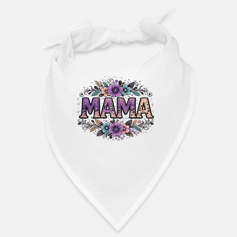 Mama-Geschenk: Retro-Mama-Visualisierung Bandana