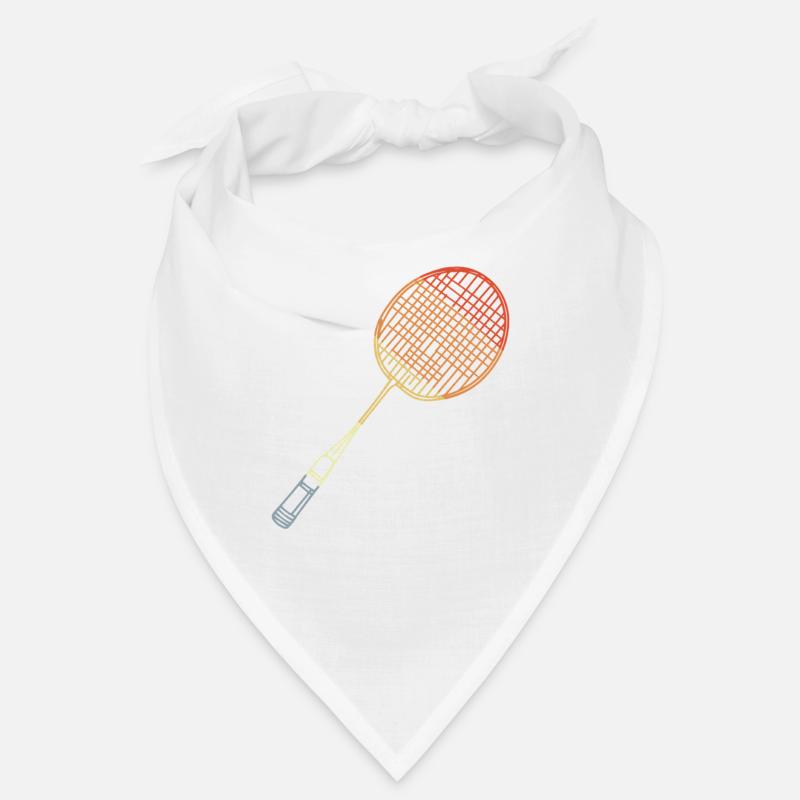Esquisse de raquette de badminton Bandana