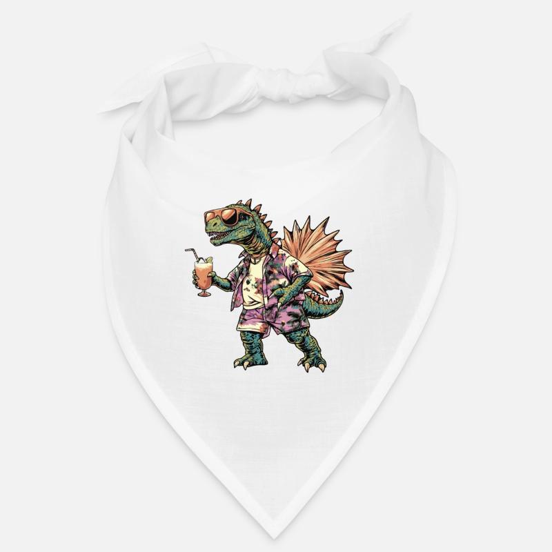 Dinosaurier stegosaurus Comic Sommer Bandana