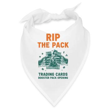 Rip The Pack Trading Cards Booster Pack Eröffnung - Bandana - Weiß - Vorne