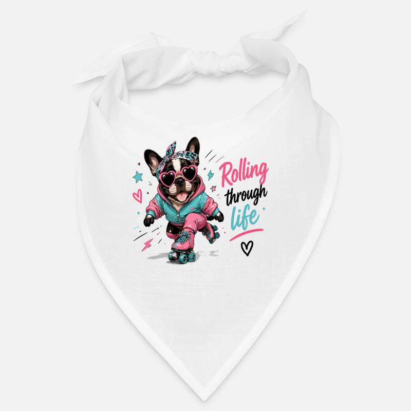 Rolling Dog – Joie de vivre Bandana