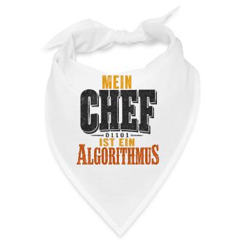 Chaos als Algorithmus - Bandana - Weiß - Vorne