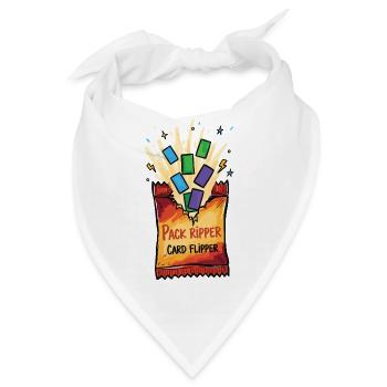 Pack Ripper Card Flipper Sammelkartensammler - Bandana - Weiß - Vorne