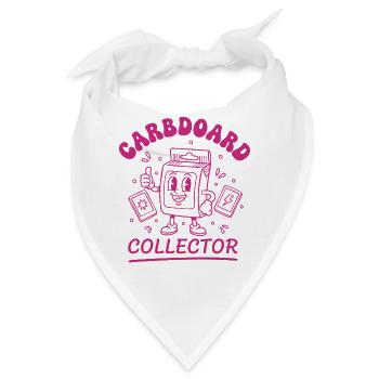 Karbboard-Sammler-Sammelkarten-Ordner-Lüfter - Bandana - Weiß - Vorne