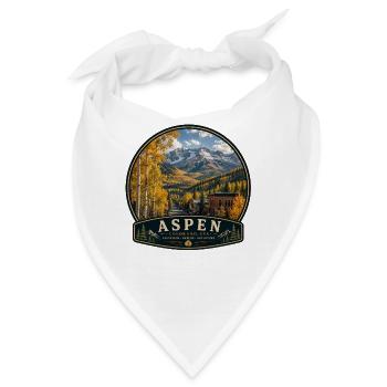Aktiver Familienurlaub in Colorado Aspen Wandern  - Bandana - Weiß - Vorne