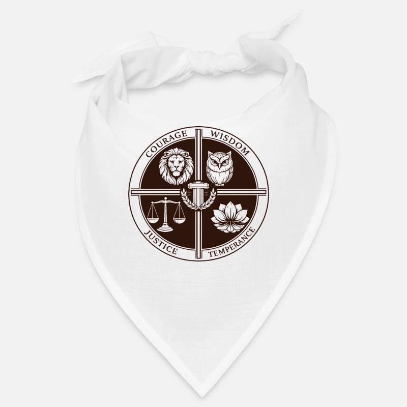 Stoische Vier Tugenden Bandana