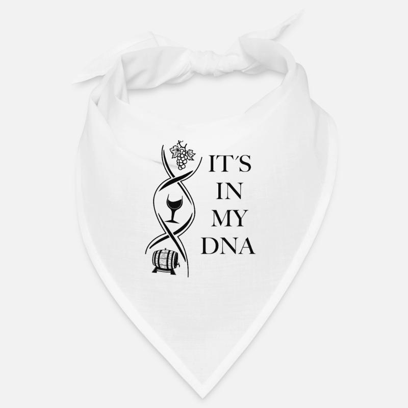 C’est dans mon ADN – Design pour amoureux du vin Bandana