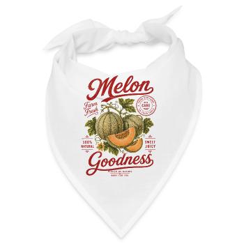 Melone Melon Goodness Shirt - Bandana - Weiß - Vorne