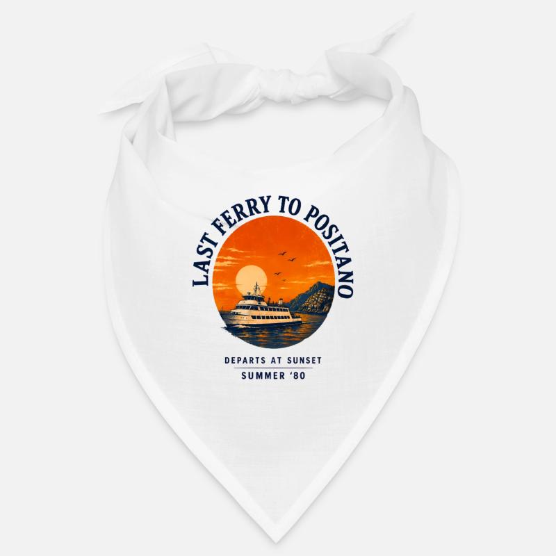Coast Positano Mediterranean Bandana