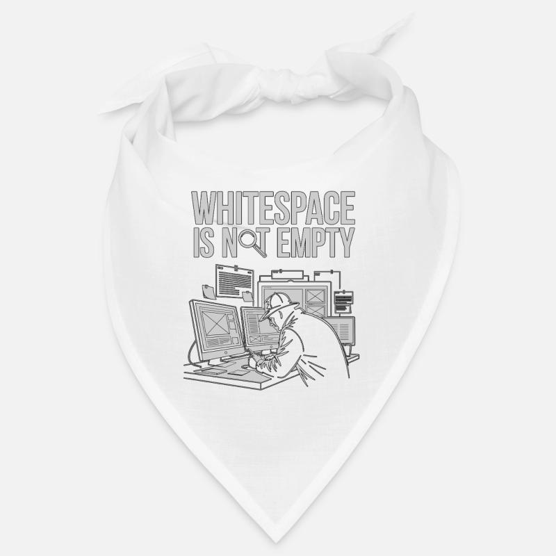 UX/UI Designer Whitespace Is Not Empty Web Design Bandana