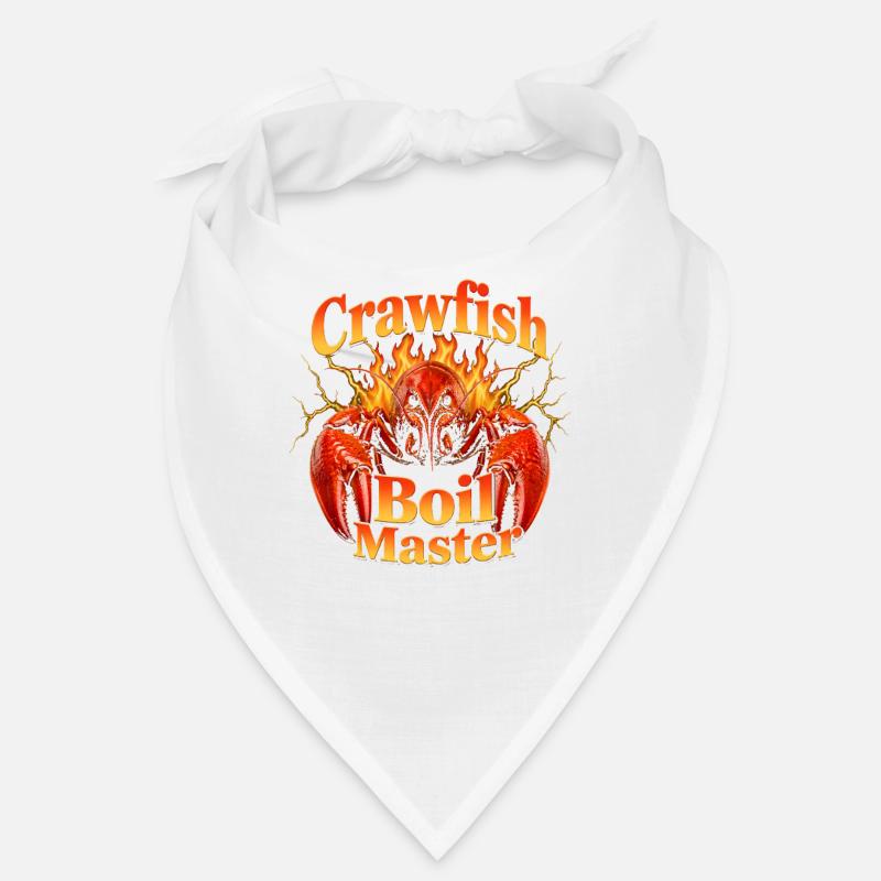 Crawfish Boil Master Lustige Männer Crawfish Bandana