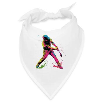 Baseballer Steamwave - Bandana - Weiß - Vorne