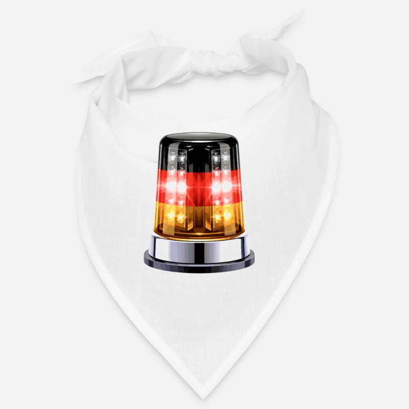Hyperrealistic Germany Siren Beacon Bandana