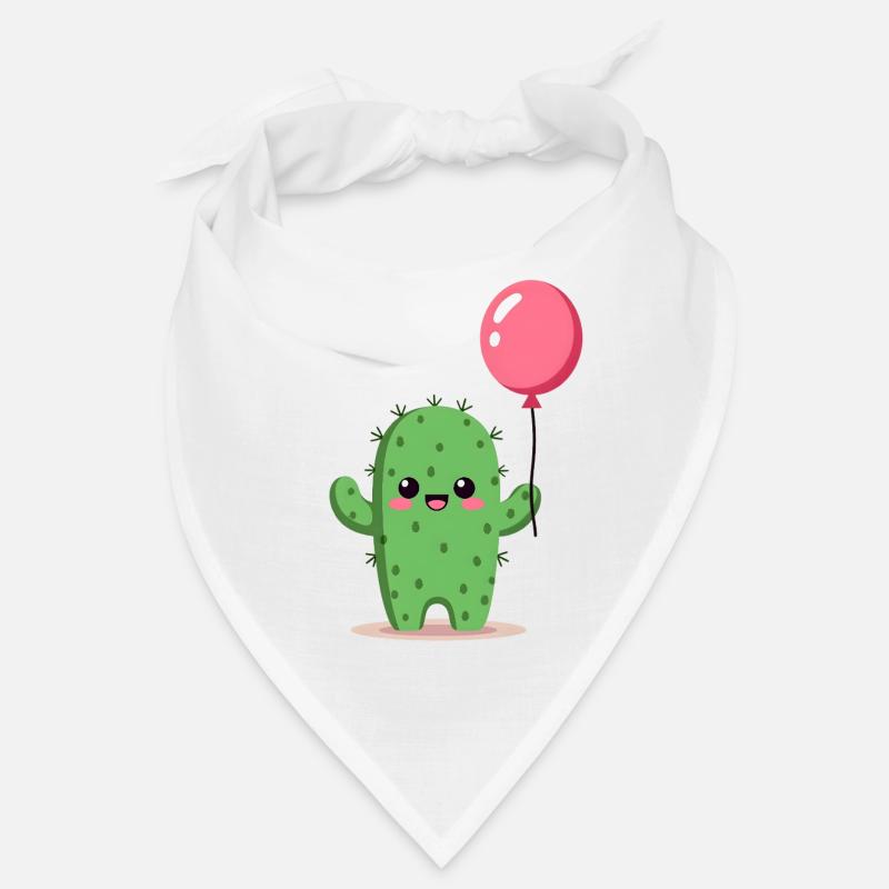 Cactus avec ballon Bandana
