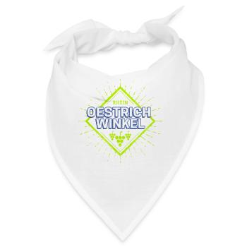 Oestrich Winkel am Rhein Deutschland Souvenir - Bandana - Weiß - Vorne