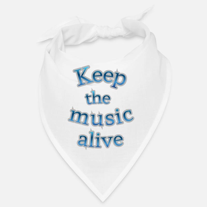 Keep music alive Bandana