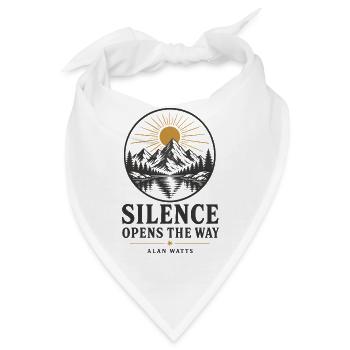 Stille Bergstraße - Bandana - Weiß - Vorne