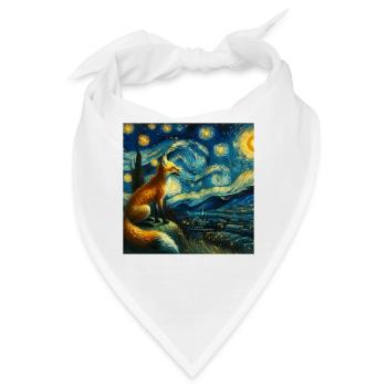 Swiftfuchs Starry Night - Bandana - Weiß - Vorne