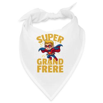 Super Big Brother Fliegender Held - Bandana - Weiß - Vorne