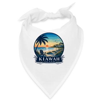 Kiawah Island Urlaub Atlantik USA Südkarolina - Bandana - Weiß - Vorne