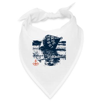 Badeverbot Boje Küste - Bandana - Weiß - Vorne