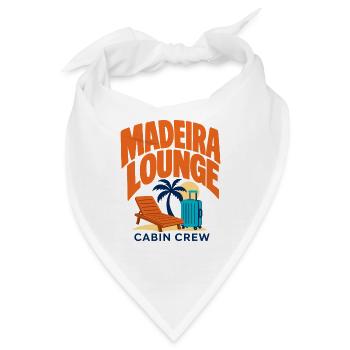 Madeira Lounge Kabinenbesatzung Reisehumor - Bandana - Weiß - Vorne