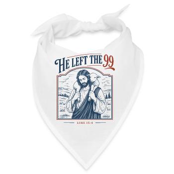 Verlorener Schafhirte - Bandana - Weiß - Vorne