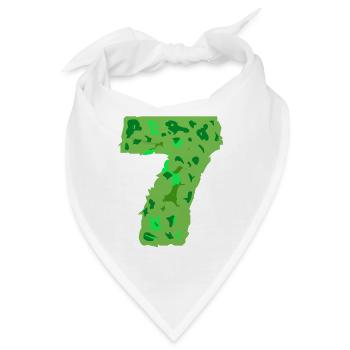 tarnungsfarbe Nummer sieben  - Bandana - Weiß - Vorne