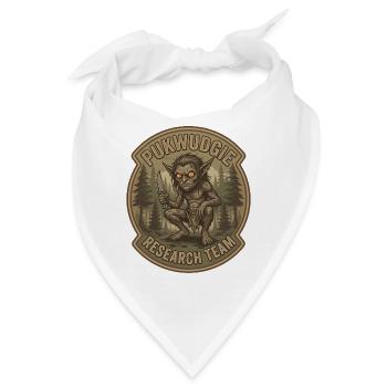 Pukwudgie Forschungs Team - Bandana - Weiß - Vorne