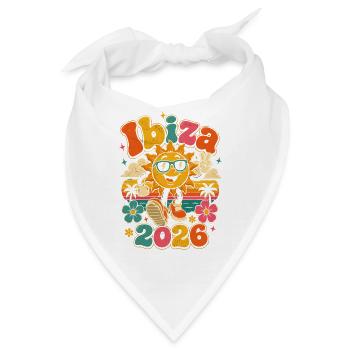 Sonnenheld 2026 Strand-Icon - Bandana - Weiß - Vorne