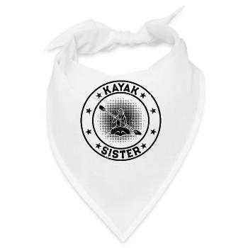 Kayak Sister Kayaking Sister - Bandana - Weiß - Vorne