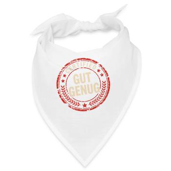 Gut Genug Selbstliebe Ich Bin Gut Genug Selbstwert - Bandana - Weiß - Vorne