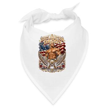 Unabhängigkeitserklärung von Thomas Jefferson, 4.  - Bandana - Weiß - Vorne