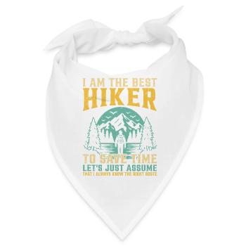 Funny Hiking Sayings Mountain Lover Mountain Hiker - Bandana - Weiß - Vorne