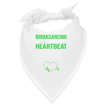 Breakdance - Bandana - Weiß - Vorne
