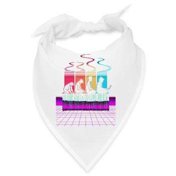Programmierer – Coding Entwickler & Informatiker - Bandana - Weiß - Vorne