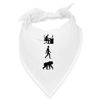 Programmierer – Coding Entwickler & Informatiker - Bandana - Weiß - Vorne