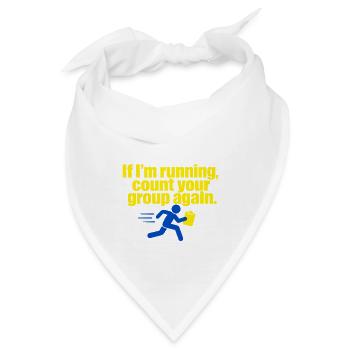 Lustige Lehrer-Exkursion Zähle deine Gruppe noch einmal - Bandana - Weiß - Vorne