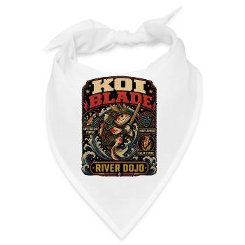 Koi Blade River Dojo Shirt - Bandana - Weiß - Vorne
