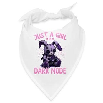 Pastel Goth Soft Goth Gaming Gamer - Bandana - Weiß - Vorne