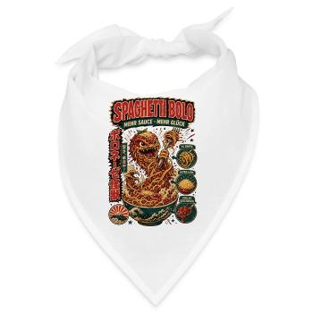 Spaghetti Bolo Mehr Sauce Shirt - Bandana - Weiß - Vorne